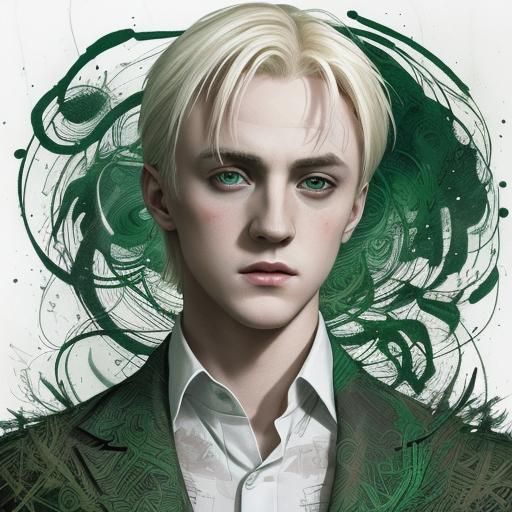 Draco Malfoy grown up extremely handsome carne griffiths style ...