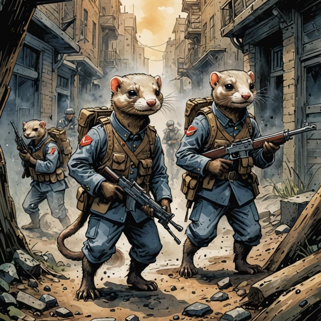 Battle Hardened Ferrets