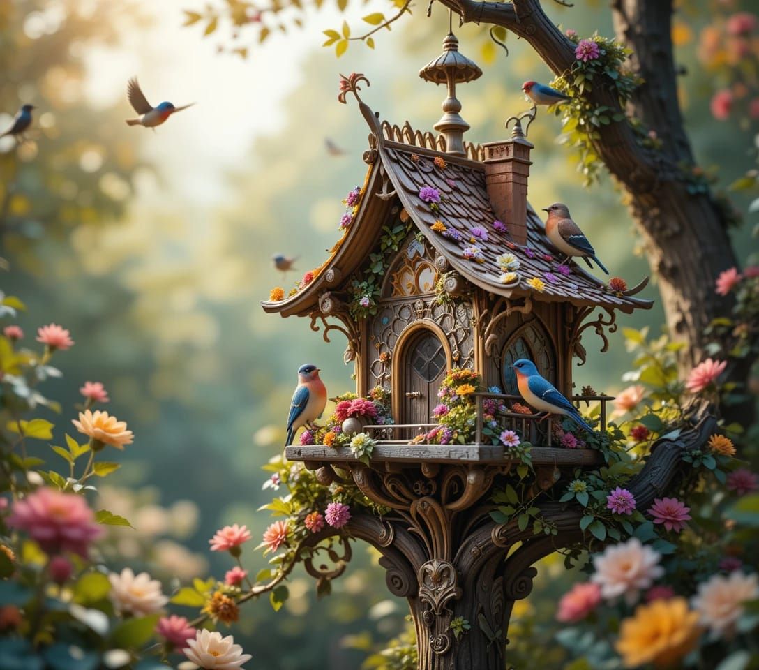 birdhouse  by @Chels