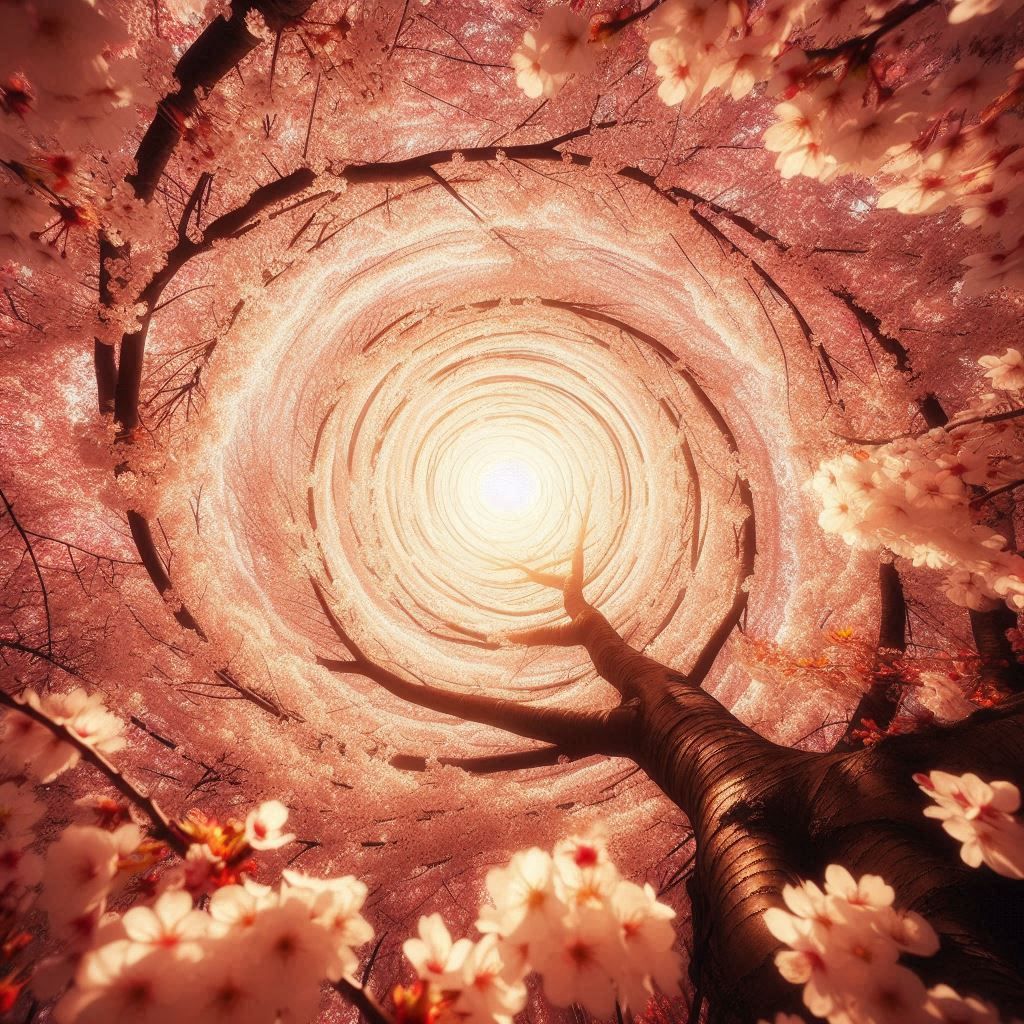 Cherry blossom vortex