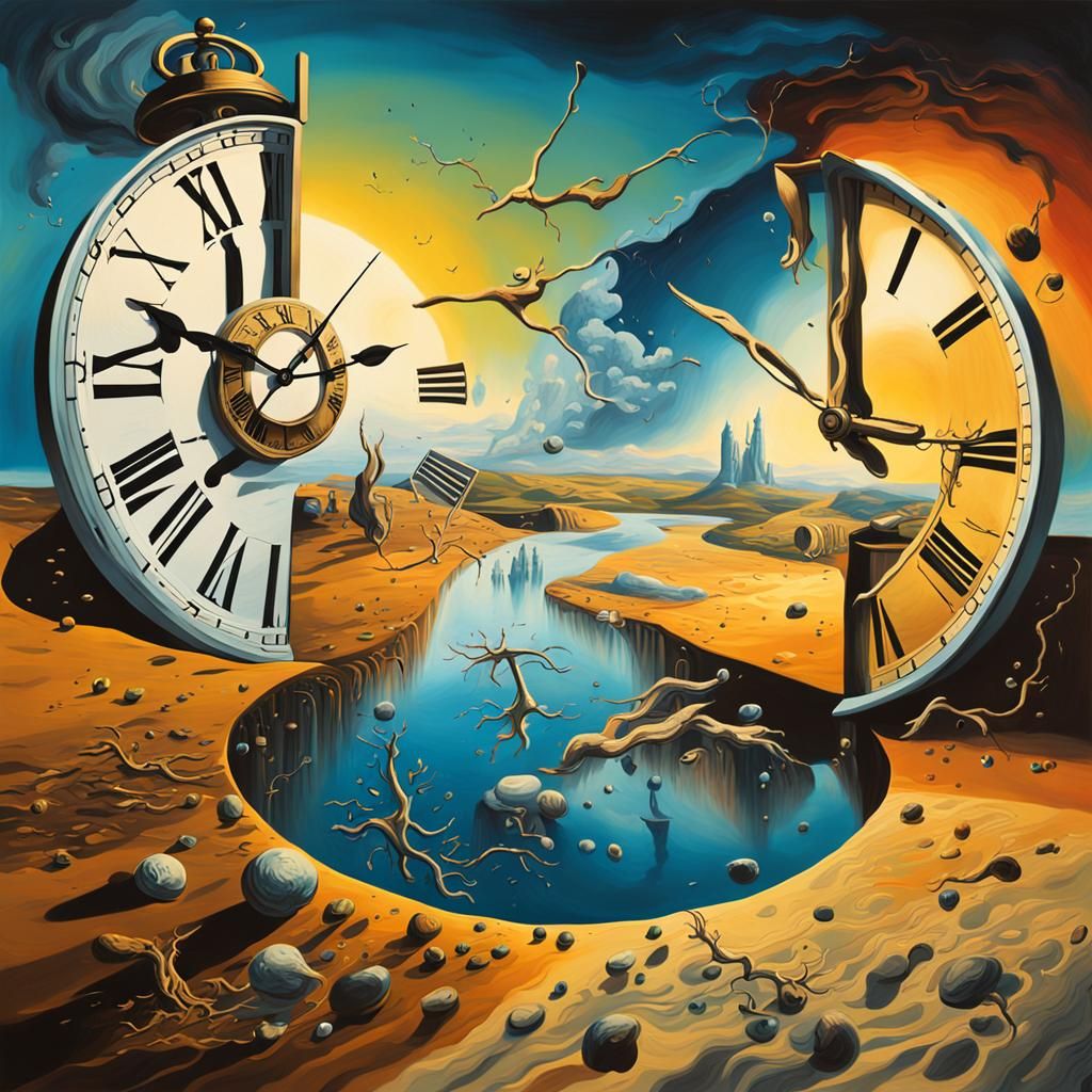 Dystopian Night & Day Landscape   by @Kim Wiggins