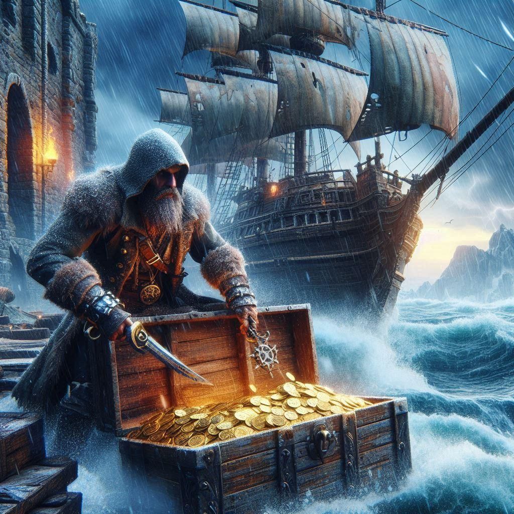 Add brilliant shining gems, pearls, add a scruffy smart dog, sunbeam on gems 