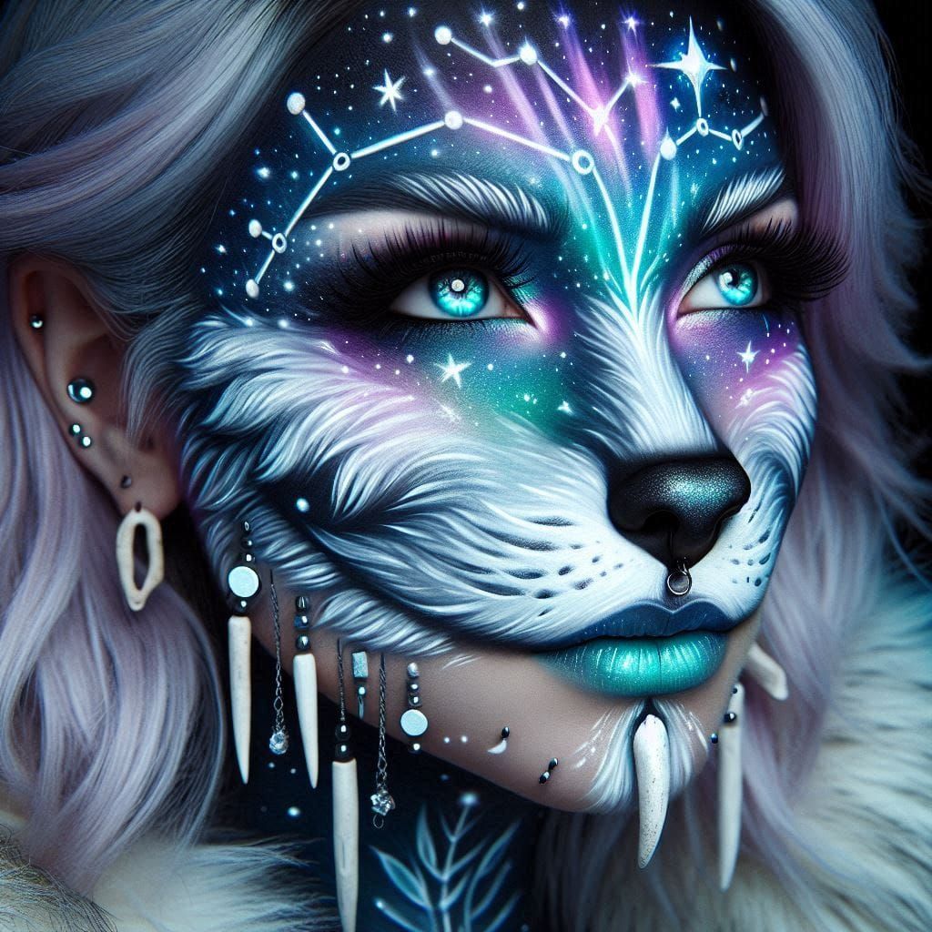 Spirit of the wolf shaman