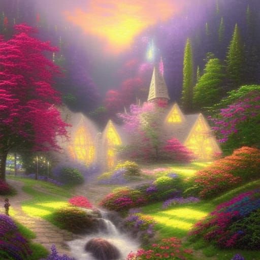 Super duper colourful and bright