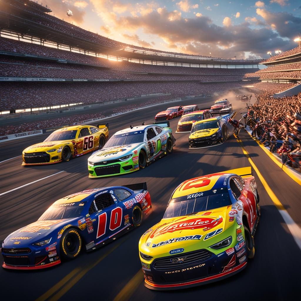 A YouTube thumbnail about the Daytona 500 NACAR race and the...