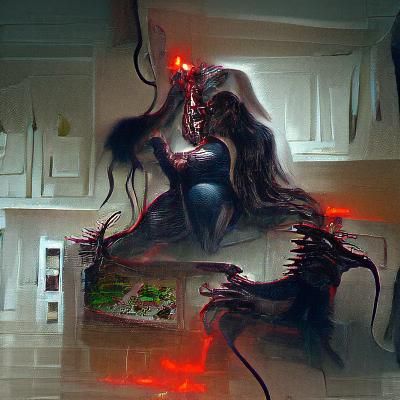 Mother Eating. Building Energy.
