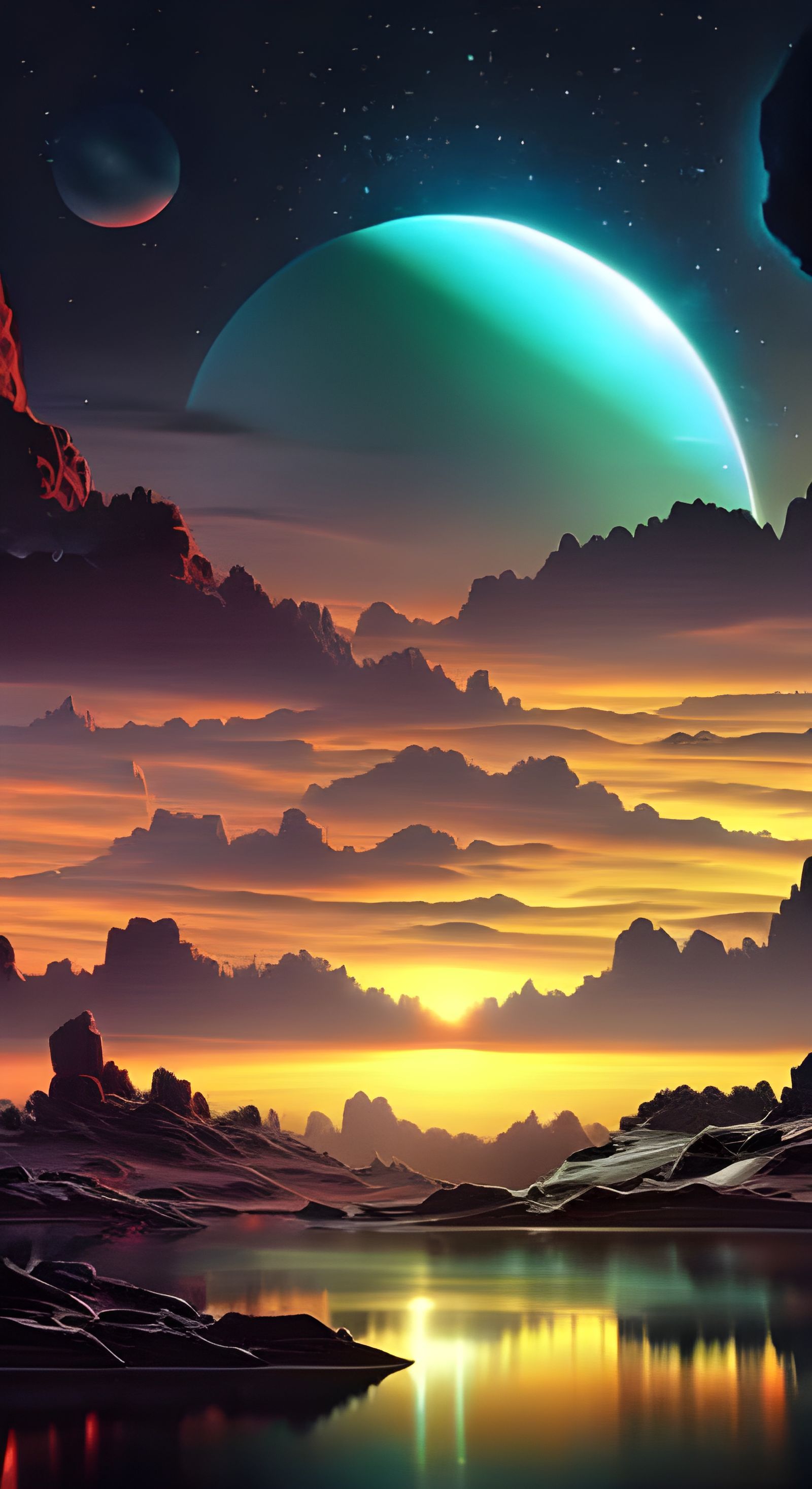 Horizon - AI Generated Artwork - NightCafe Creator