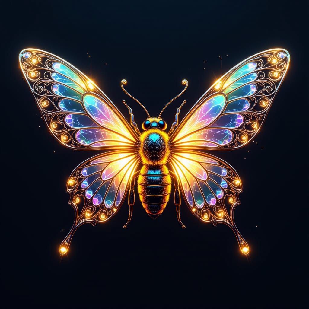 A beetterfly   by @Momo