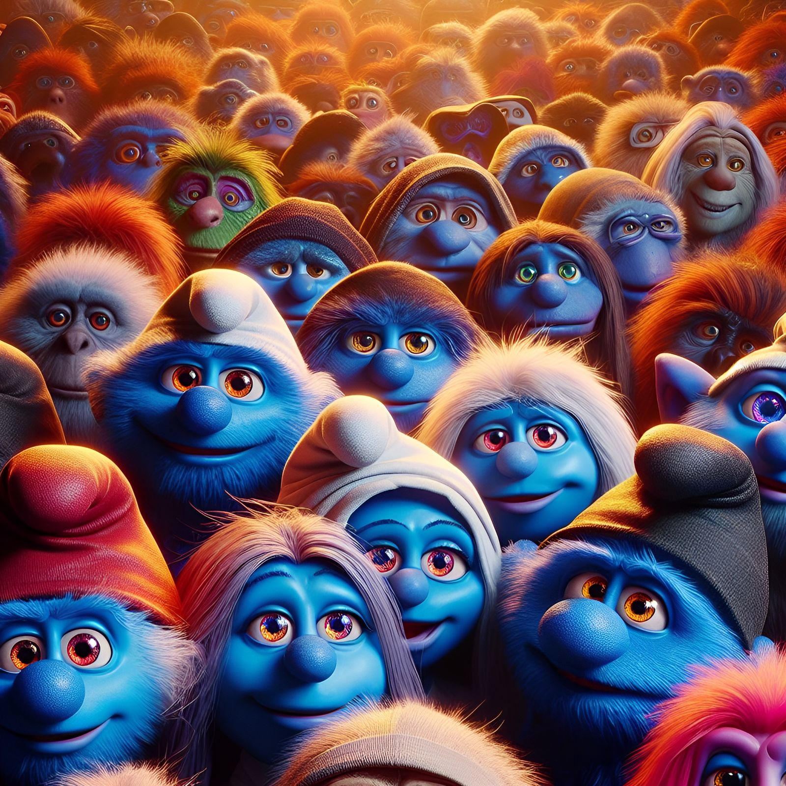 crowd