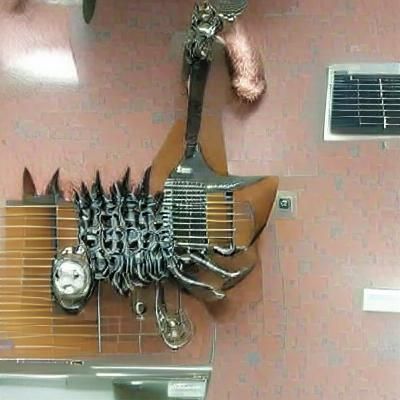 Extremely Unsettling Metal Guitar