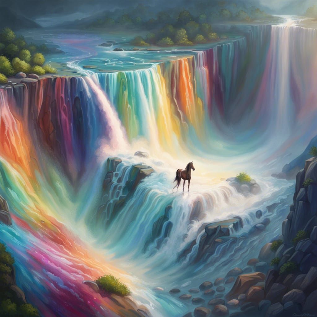 Huge waterfall