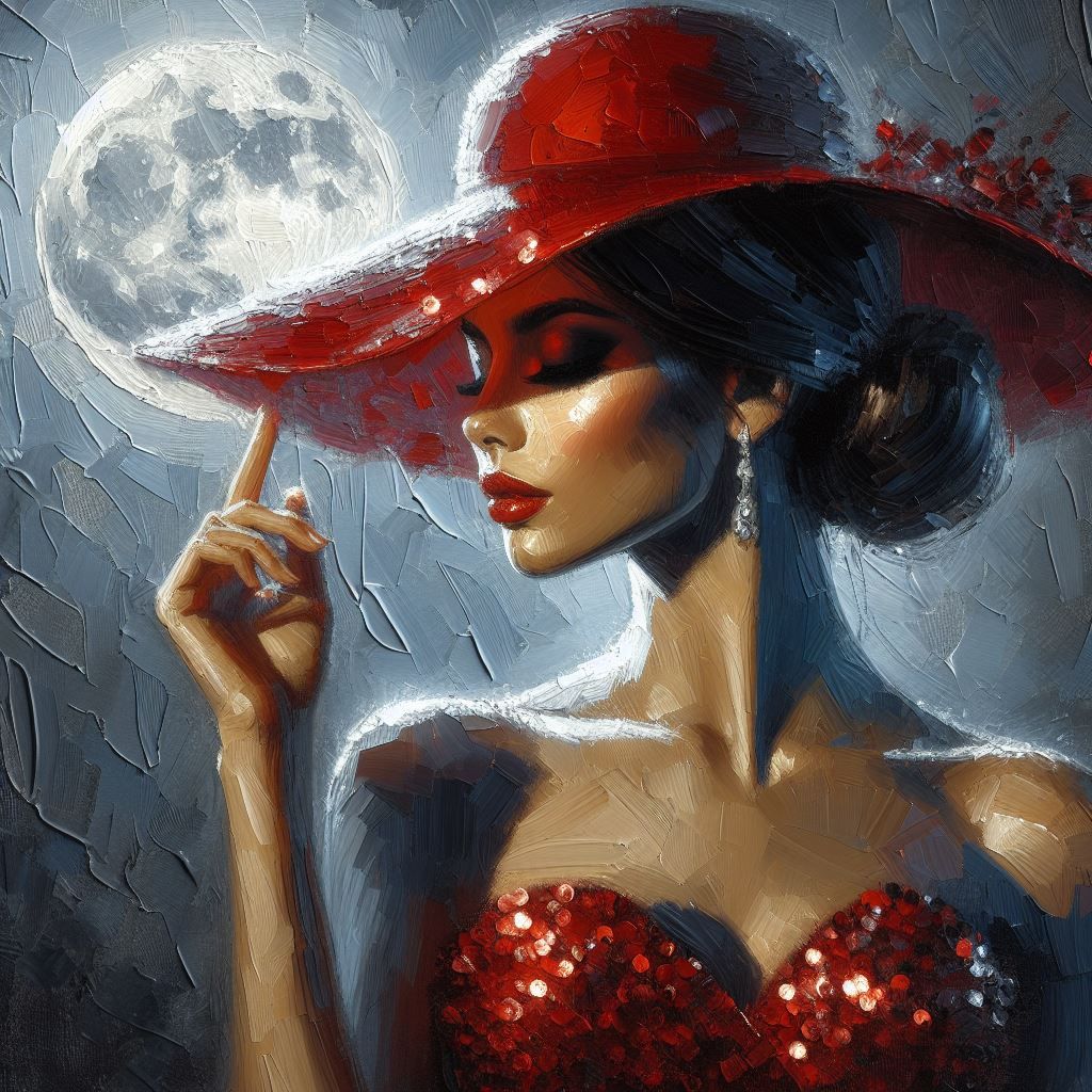 Impasto mood...red series