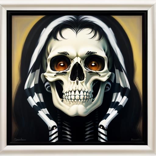 The end skull