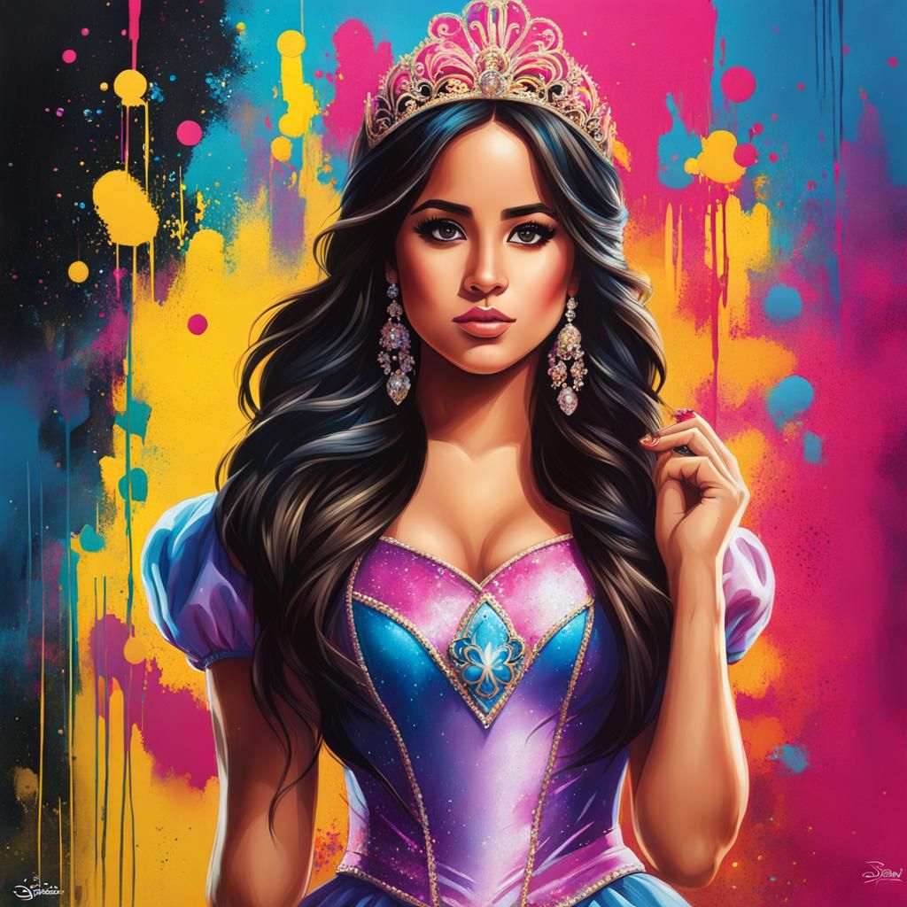 Becky G is a Disney Princess - AI Generated Artwork - NightCafe Creator