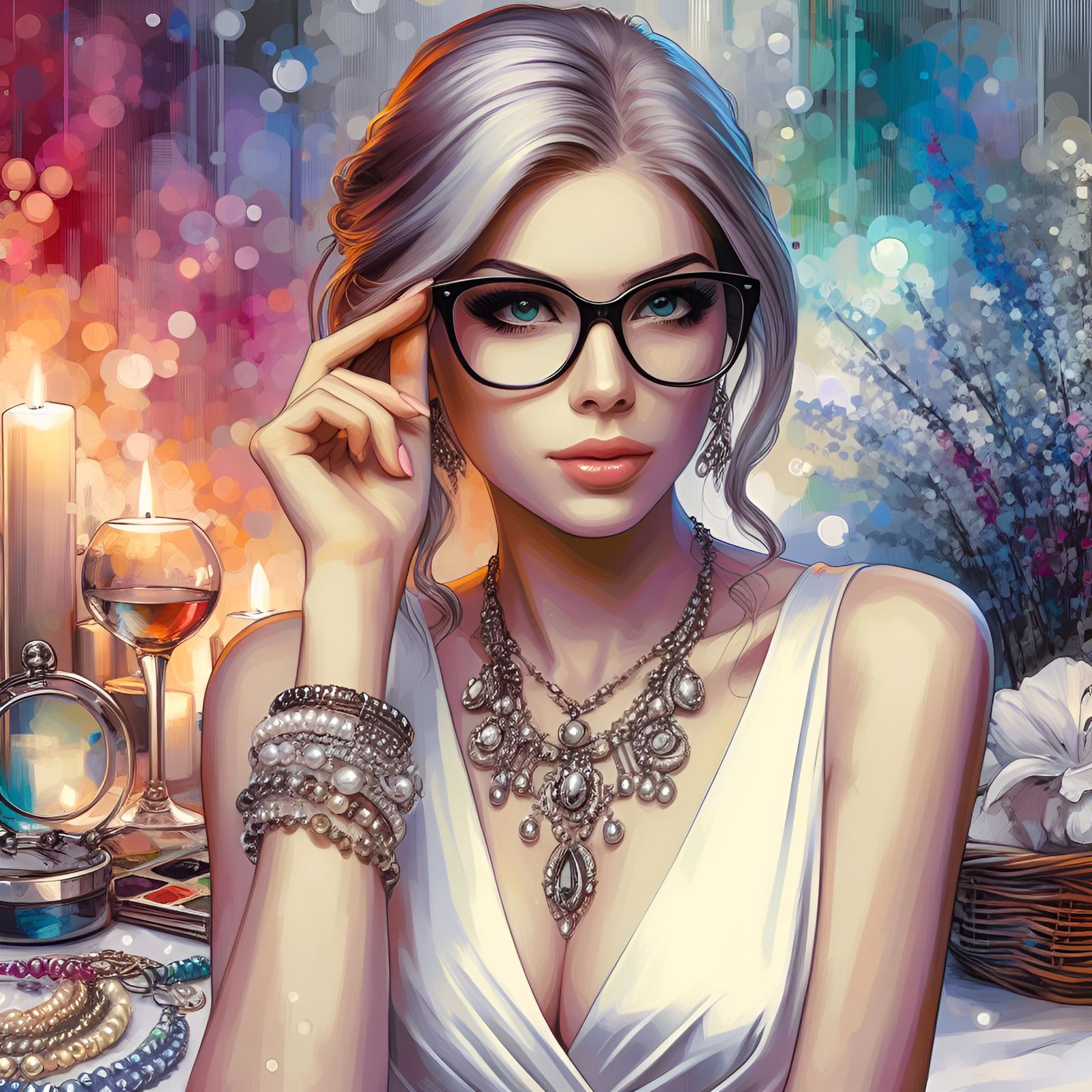 "Well, hello stranger."