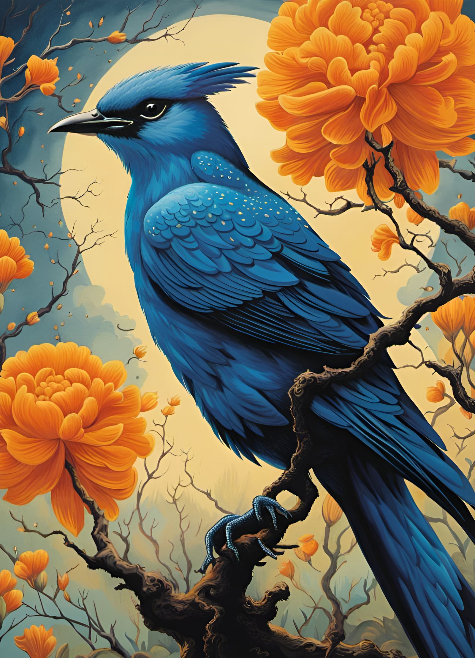 Bird Watching  by @Prettysleepy Art