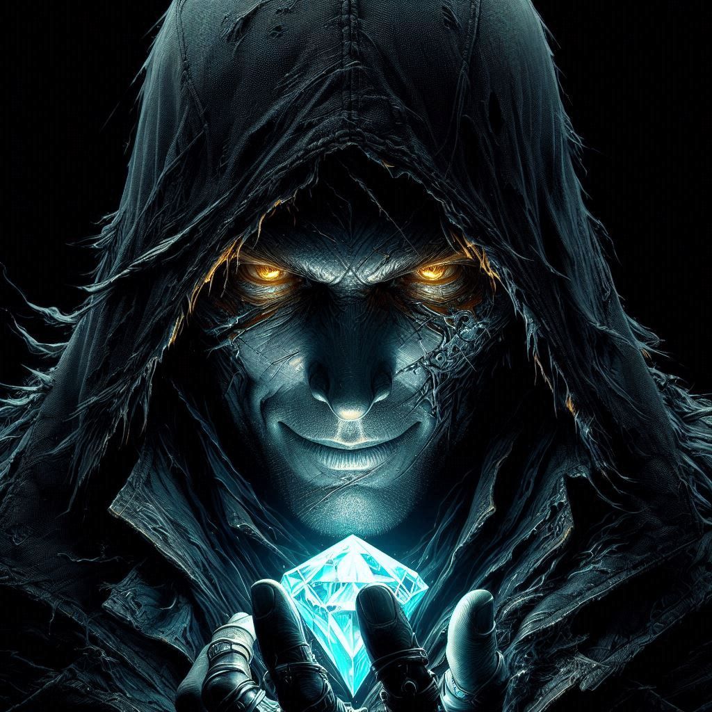 Greed portrait series