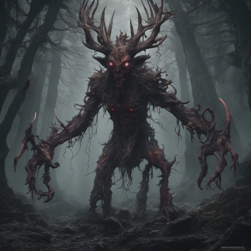 Wendigo - AI Generated Artwork - NightCafe Creator