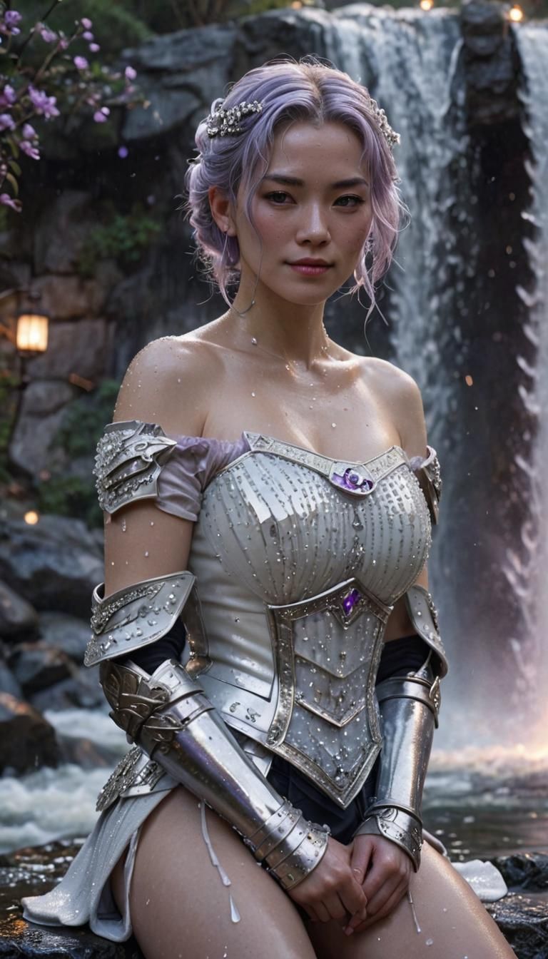 Armoured by the Waterfall