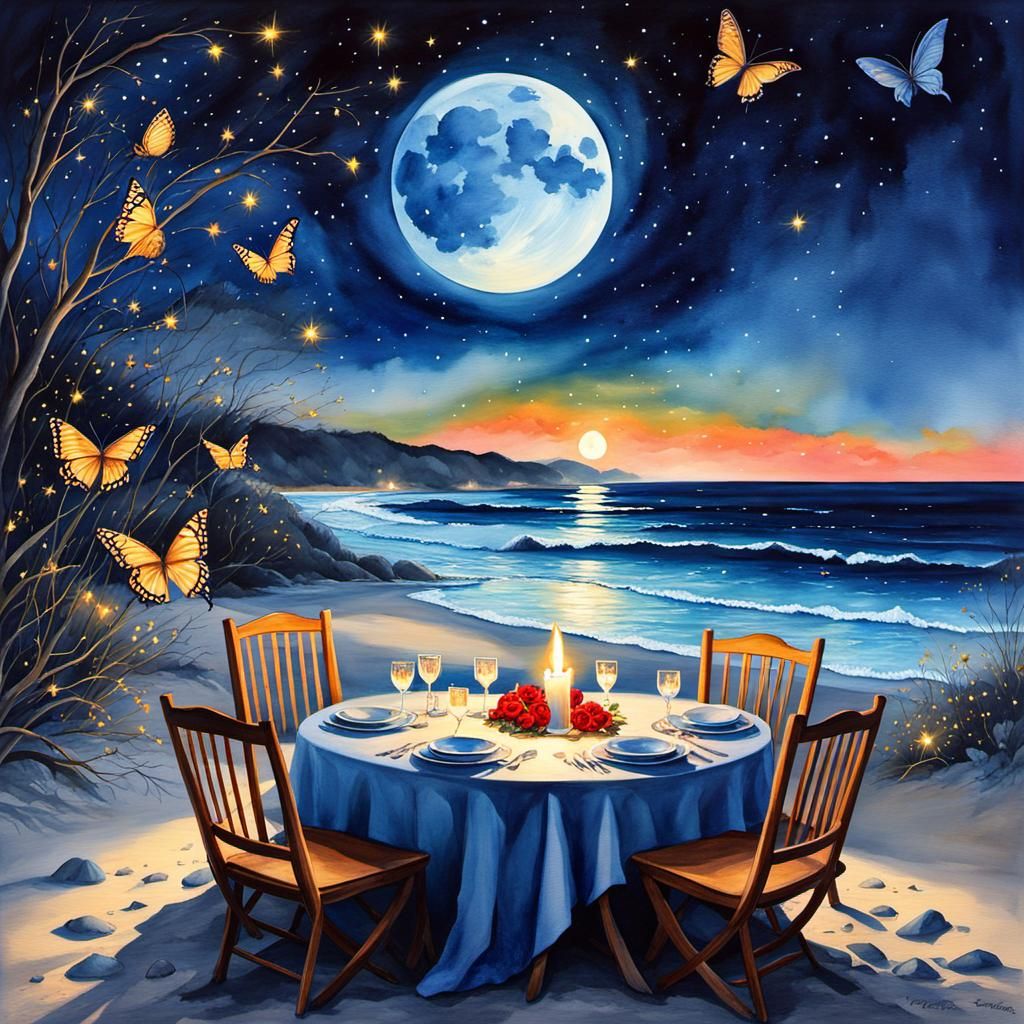 A Candlelit Dinner AI Generated Artwork NightCafe Creator a-candlelit-dinner-ai-generated-artwork-nightcafe-creator