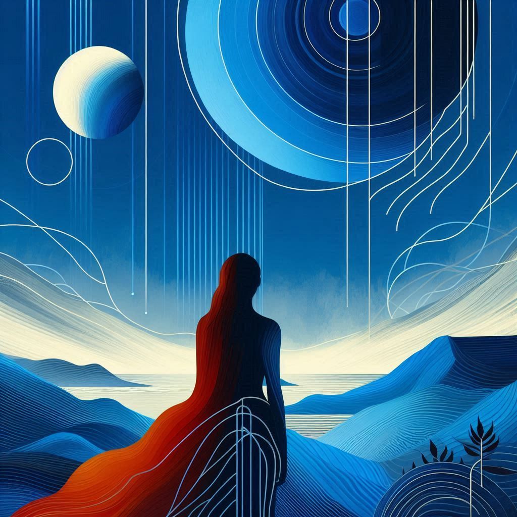 Don't try to understand. Just feel the blue. Breathe.