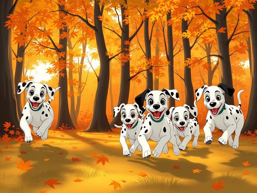 Disney's 101 Dalmatians (well, the first batch of them...)  by @Thordis Alfstein