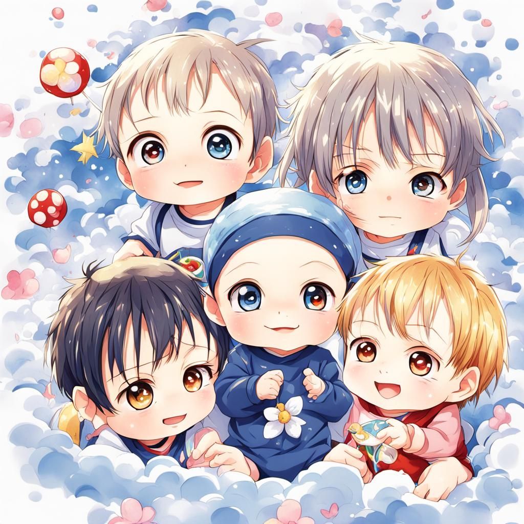 babies - AI Generated Artwork - NightCafe Creator