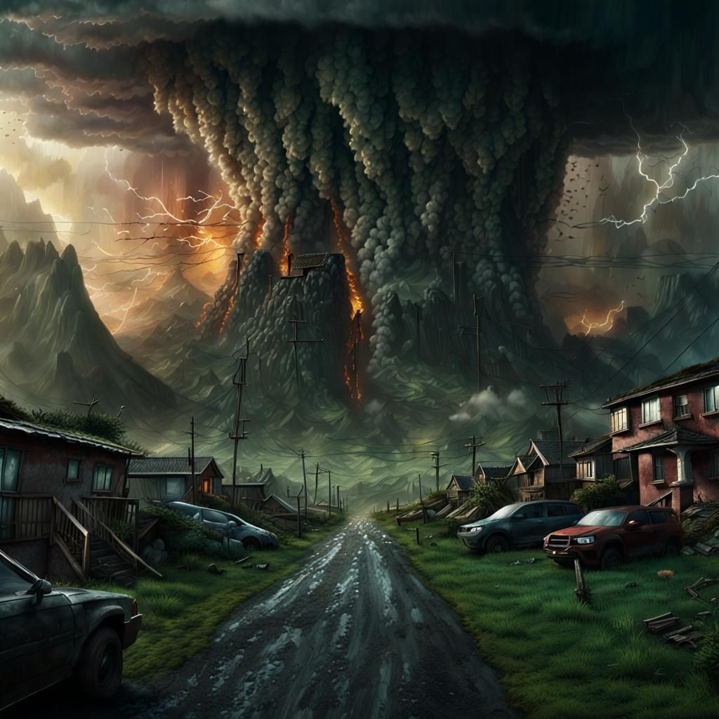 Nature showing who owns the ! AI Generated Artwork NightCafe