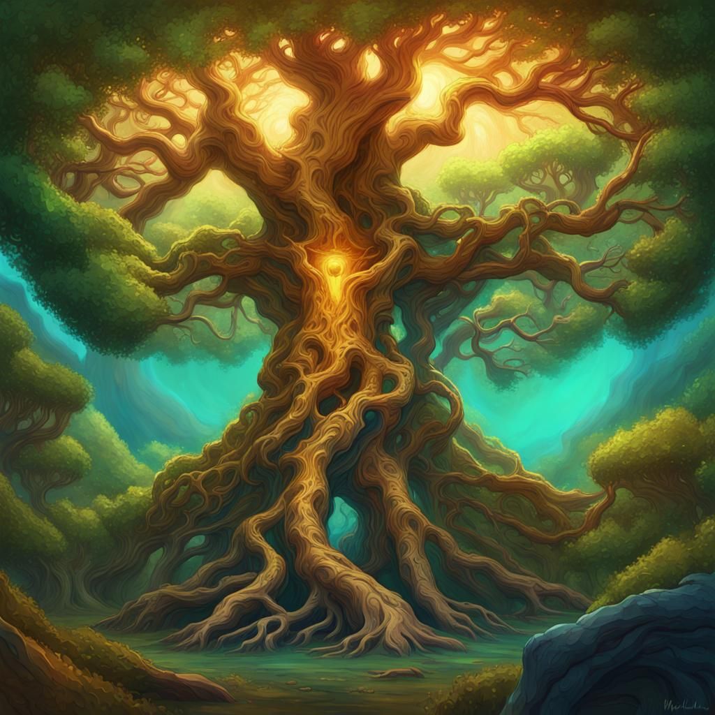 Yggdrasil  by @Esme Chase