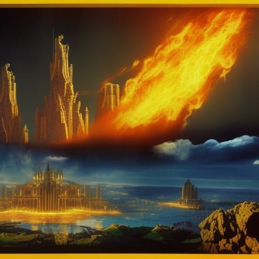 Great balls of fire it’s Atlantis