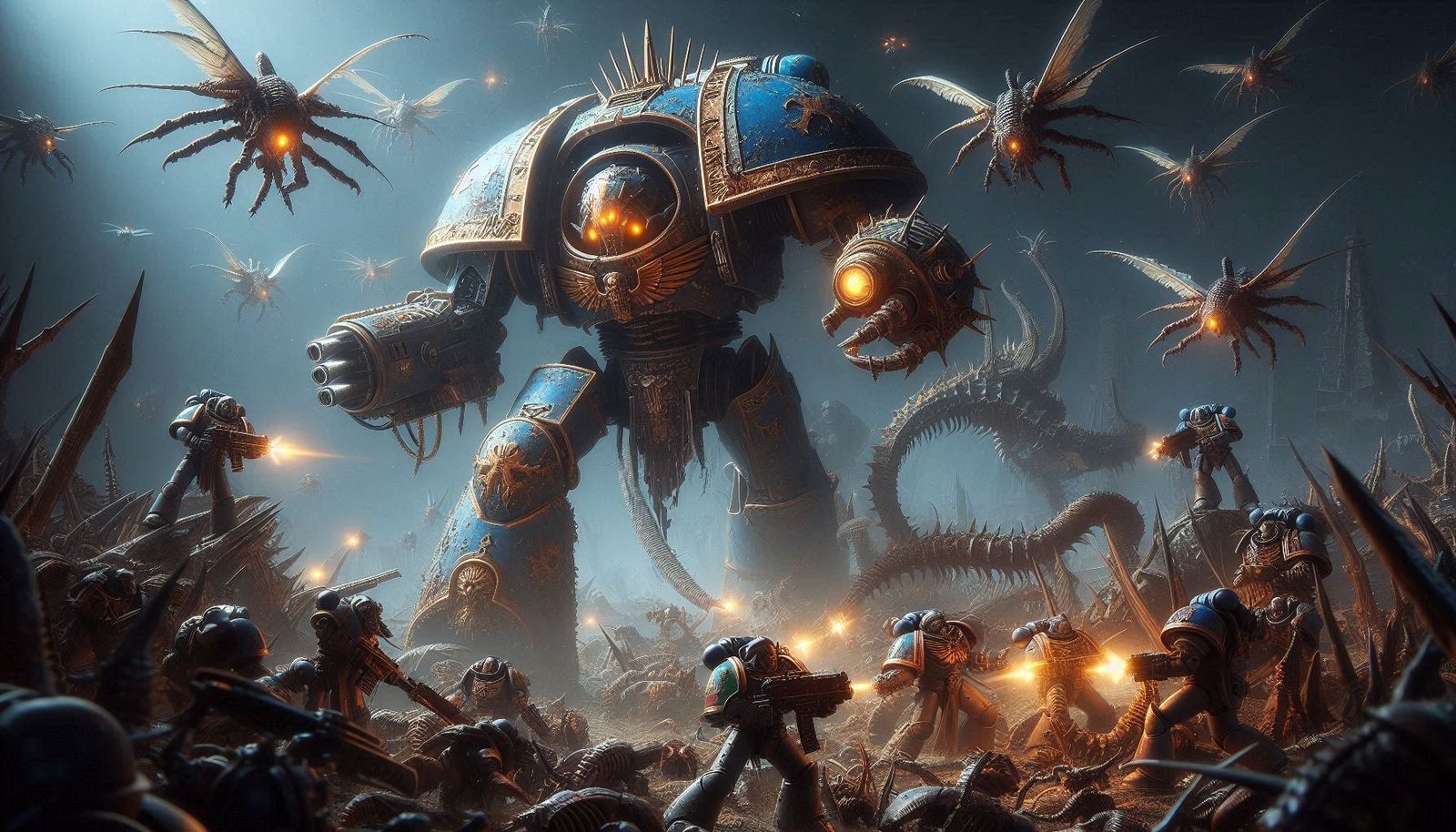 "We March for Macragge!"