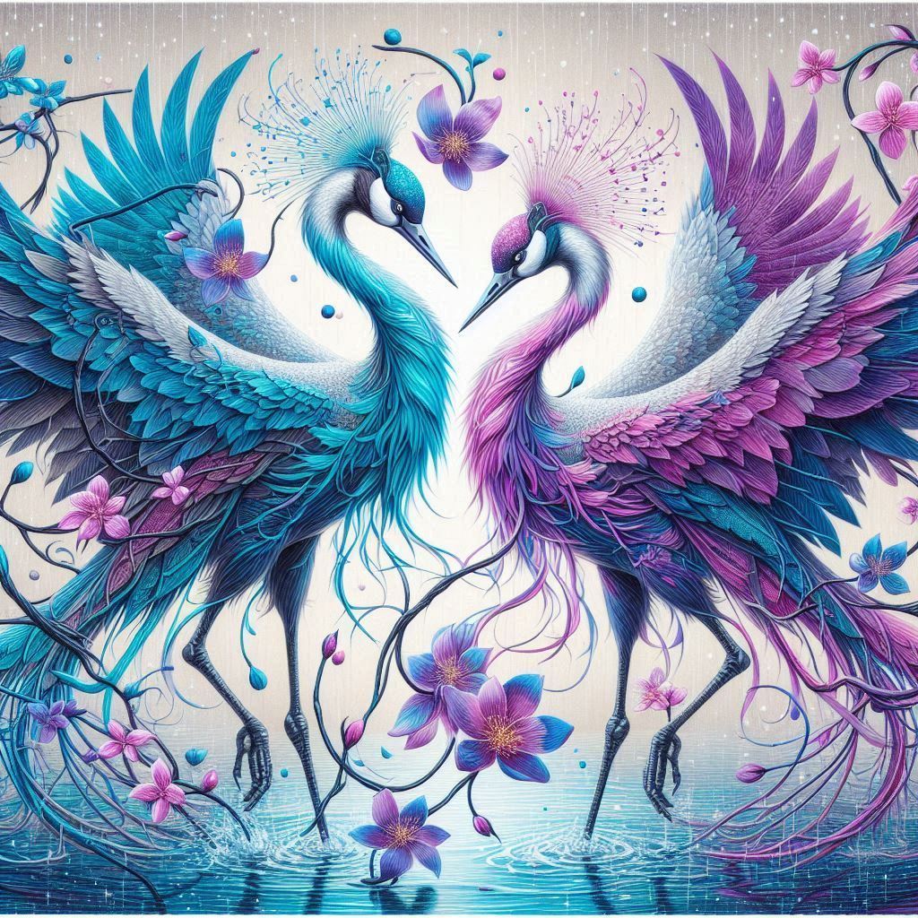 Twin Flame Swans