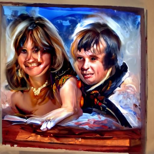 Dominic and Lesley