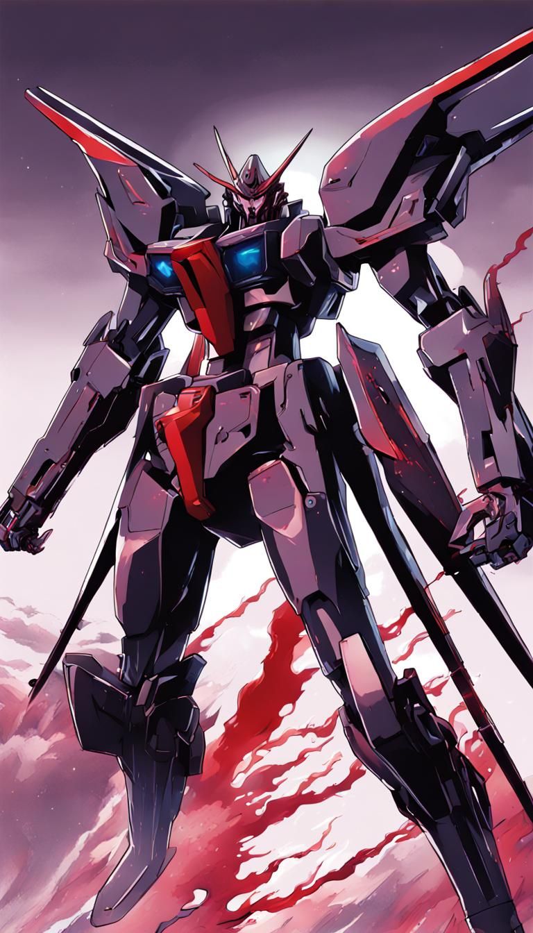 eldritch dracula gundam ninja by mamoru nagano and hajime katoki, mecha ...