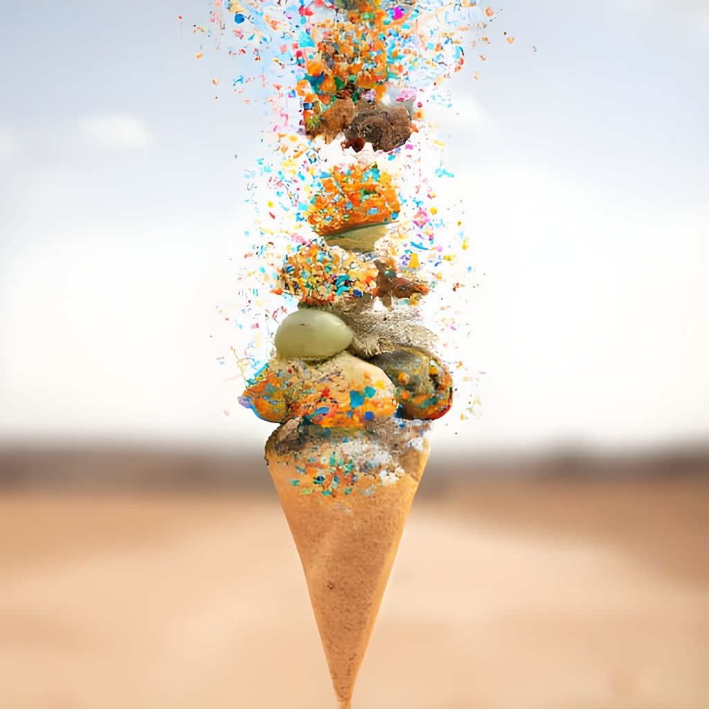 Exploding Ice Cream