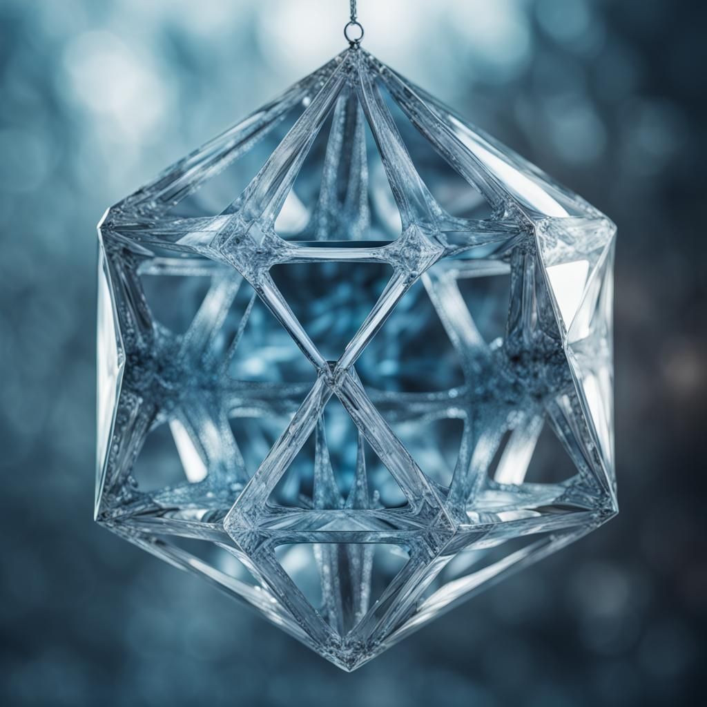 The fanciest ice formation