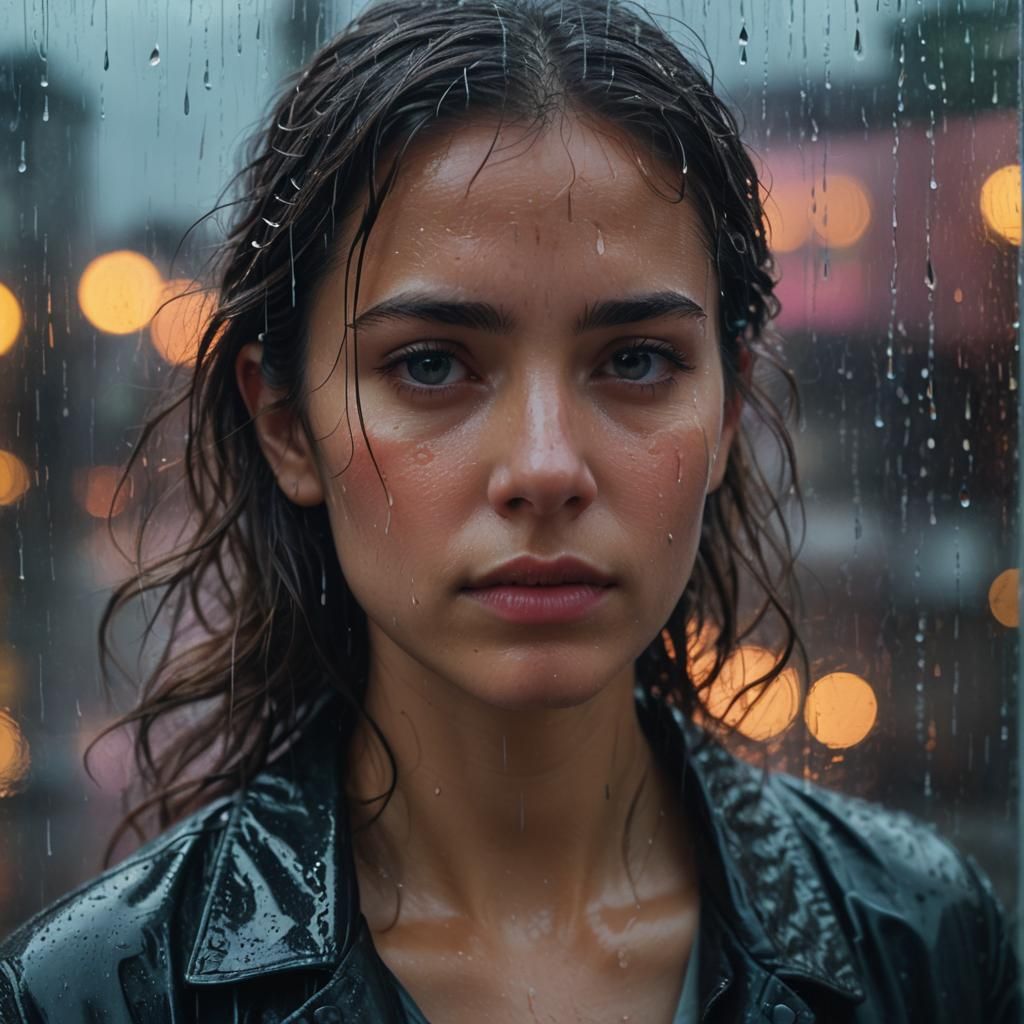 Daniela's Reflection: A Cinematic Digital Portrait