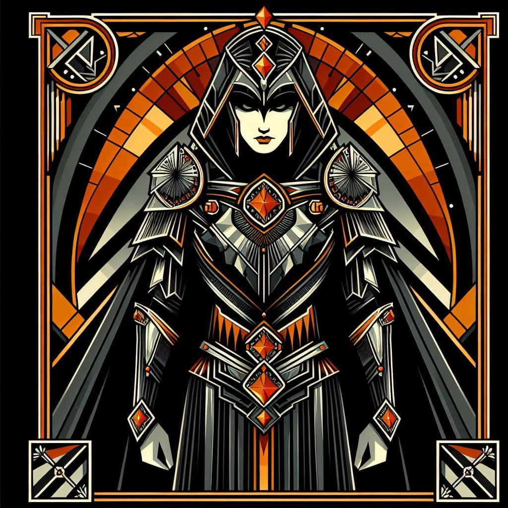 Art Deco warriors