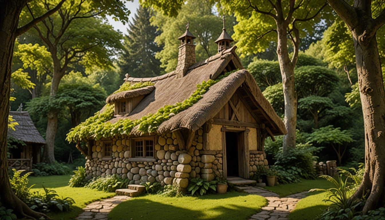 rustic cabins in the woods