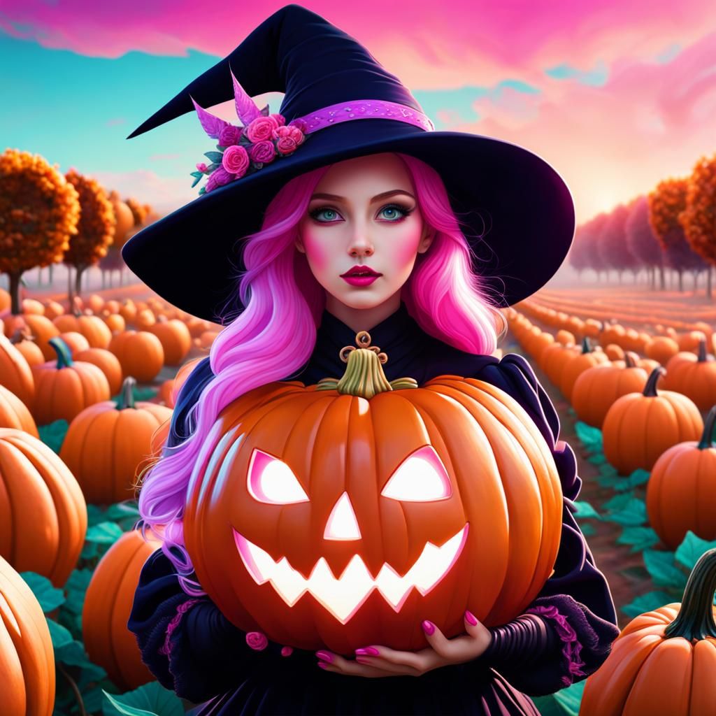 Cotton candy magic witch   by @Ninirvana