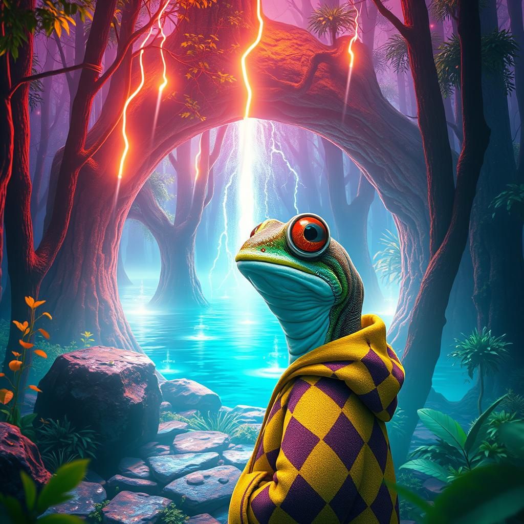Kermit in Wonderland