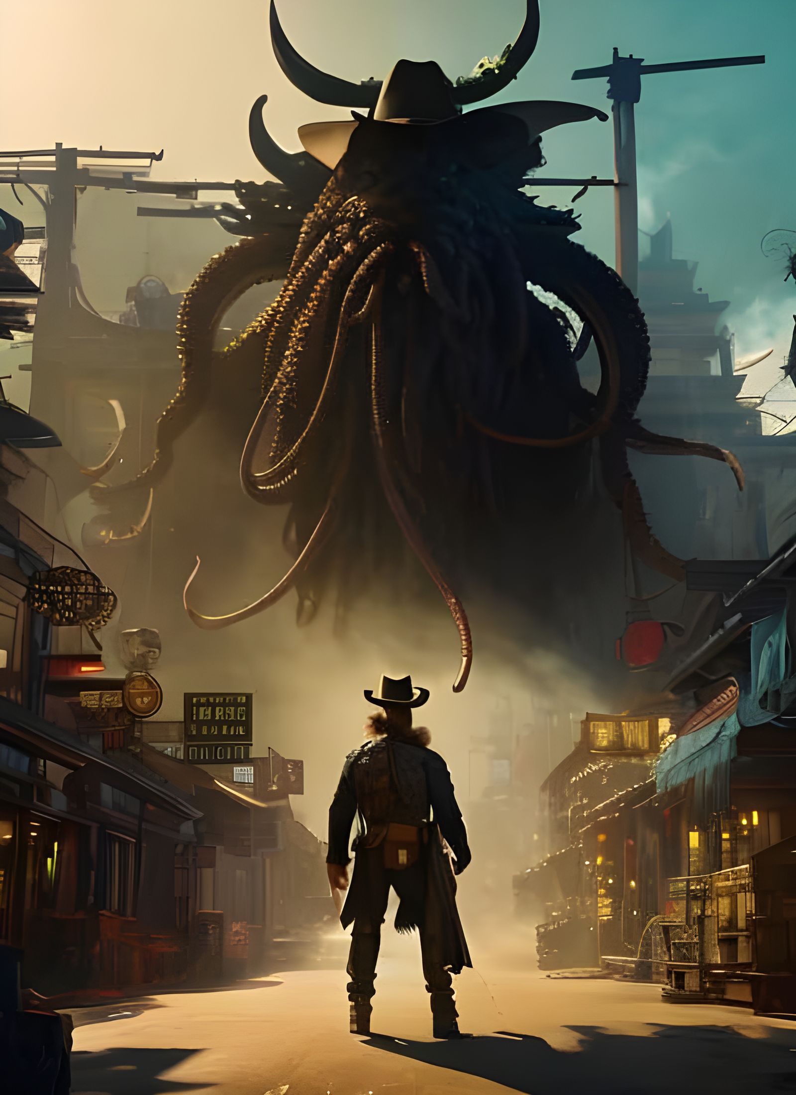 This Town Ain't Big Enough For the Both of Us  by @Quiet Volcano