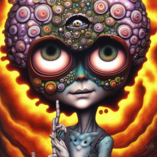Fungi Girl 7718