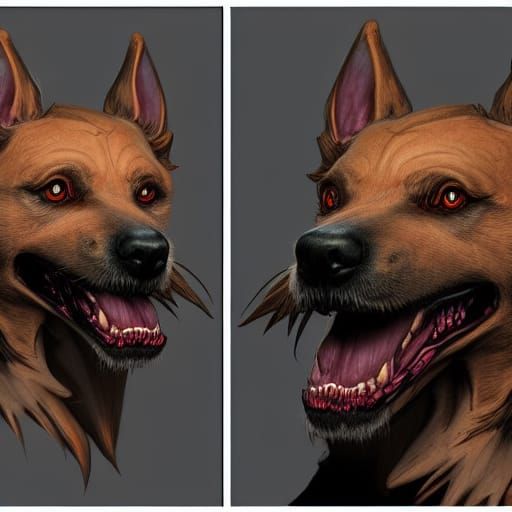 vampire halloween dog head and shoulders portrait, 8k resolution