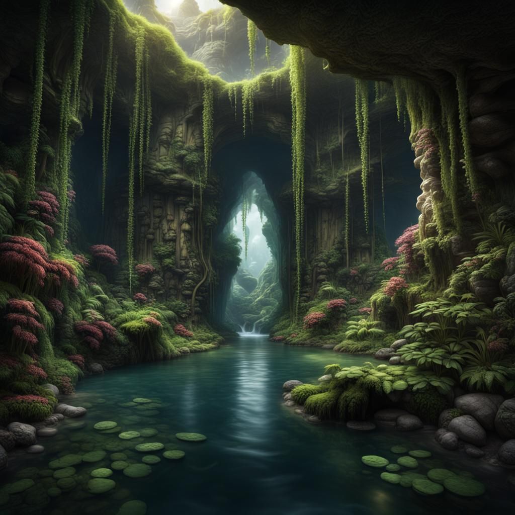 Cenote  by @KatherineTheOkay