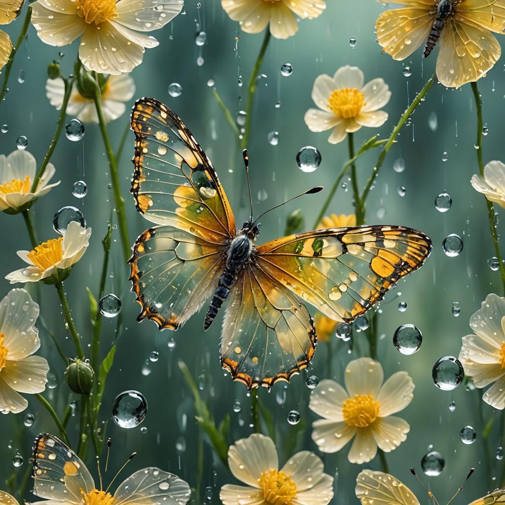 Butterfly magic 🦋 ⭐✨  by @animegirl123