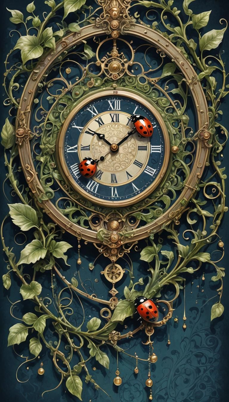 Ladybugs turning back time