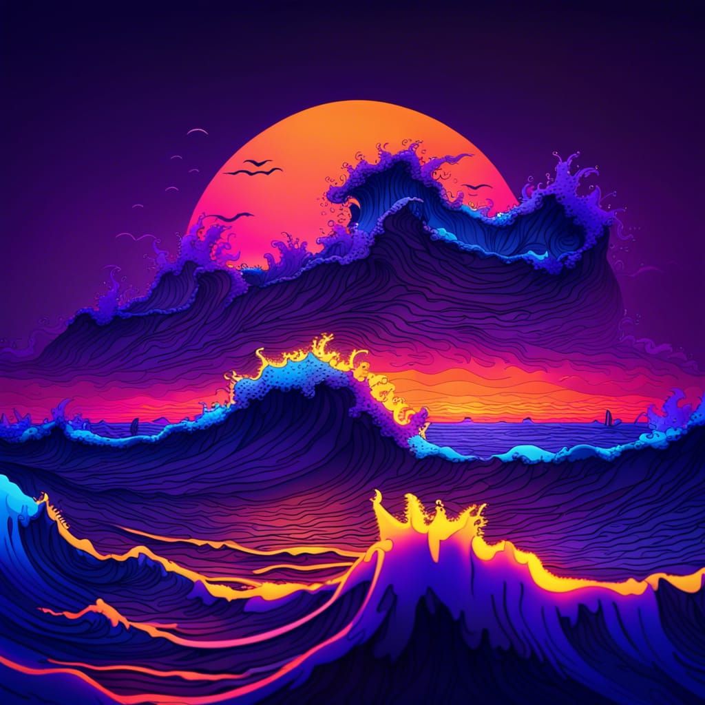 Big blue ocean