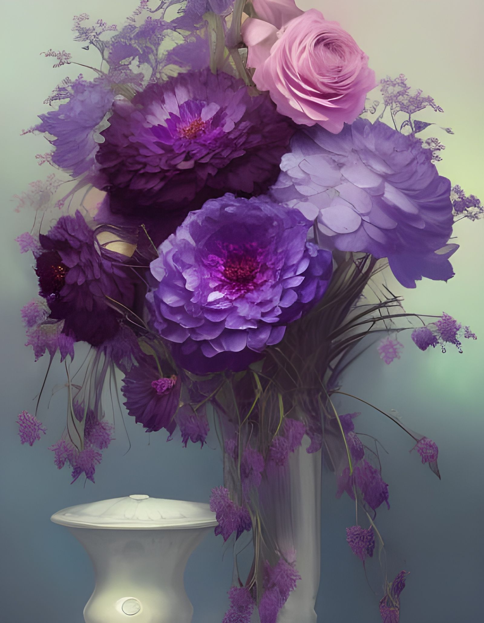Purple Flowers   by @Emma