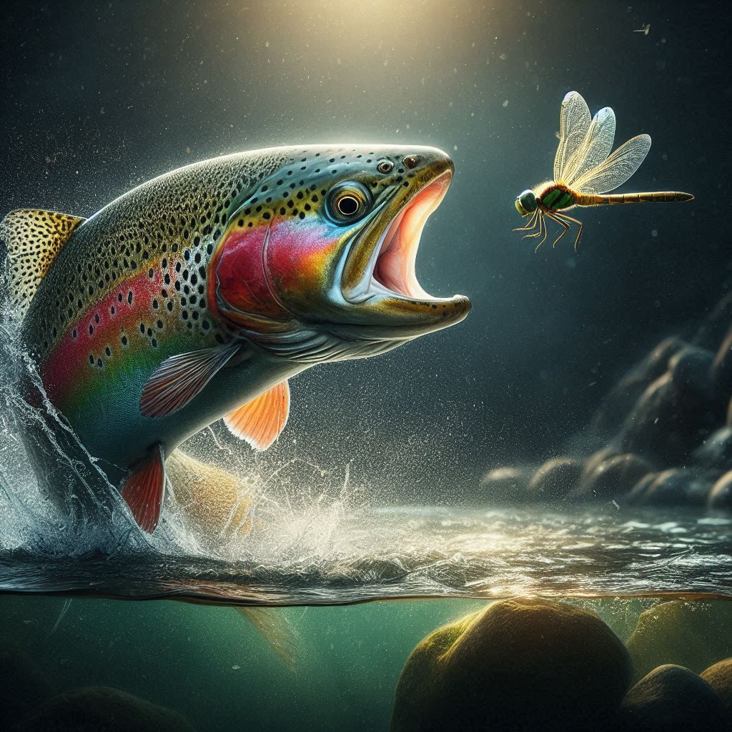 Rainbow Leap  by @Shywolf